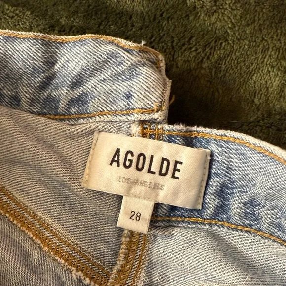 AGOLDE Criss cross straight leg jeans - Picture 4 of 7